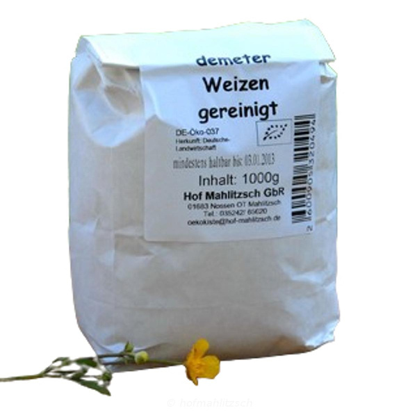 Produktfoto zu Demeter Weizen, 1kg