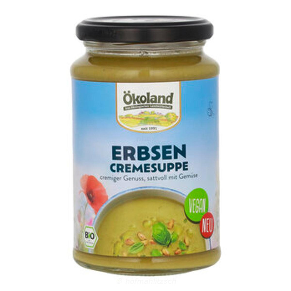 Produktfoto zu Erbsen Cremesuppe