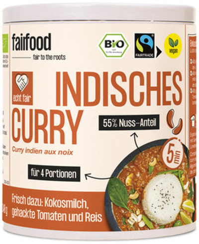 Produktfoto zu Indisches Nuss-Curry