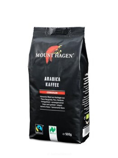 Produktfoto zu Mount Hagen Röstkaffee, gemahlen