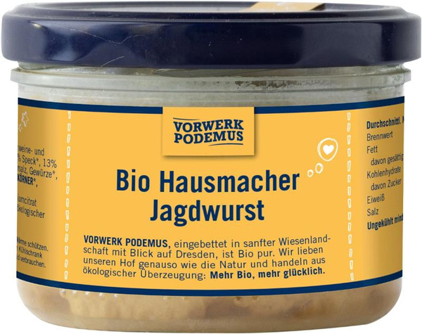 Produktfoto zu Jagdwurst im Glas