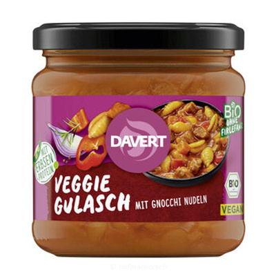 Produktfoto zu Veggie Gulasch mit Gnocchi