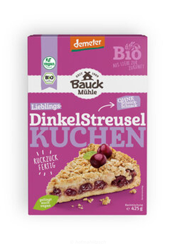 Produktfoto zu Streuselkuchen Demeter