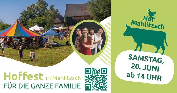 Hoffest Hof Mahlitzsch - regional & bio genießen - 20. Juni 2026