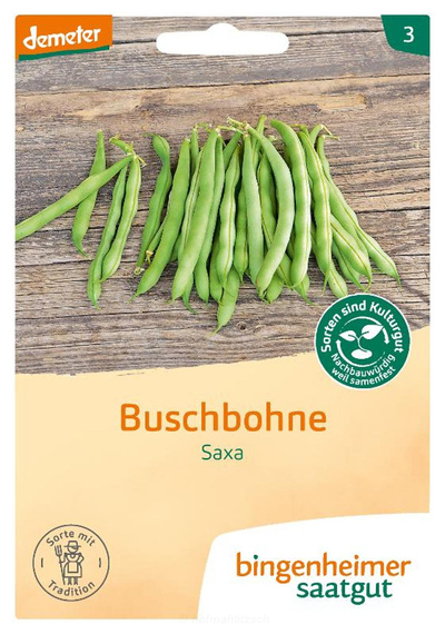 Produktfoto zu Buschbohne Saxa