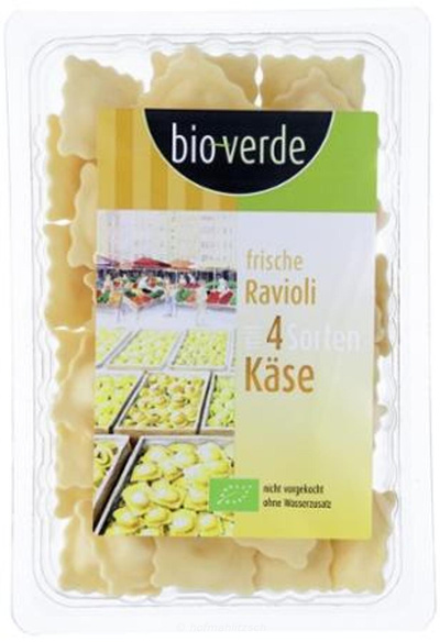 Produktfoto zu Frische Ravioli 4 Käsesorten