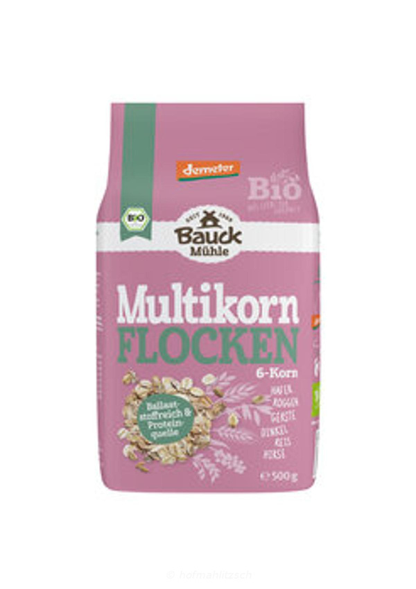 Produktfoto zu 6-Korn-Flocken, Großblatt