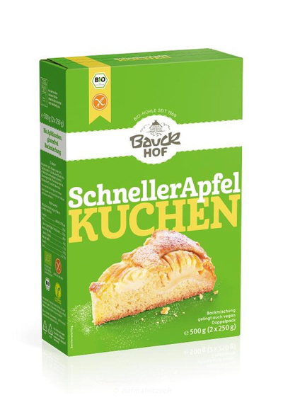 Produktfoto zu Der schnelle Apfelkuchen glutenfrei