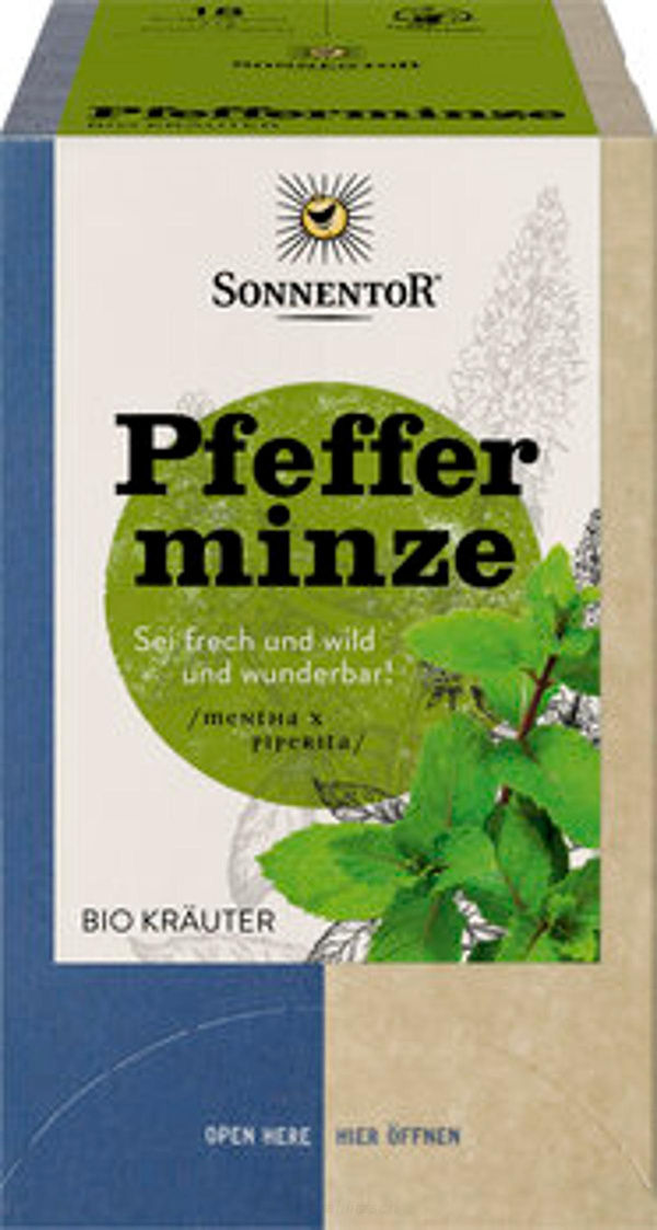 Produktfoto zu Pfefferminze Teebeutel