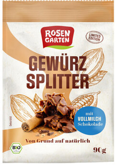 Produktfoto zu Gewürz Splitter mit Vollmilch