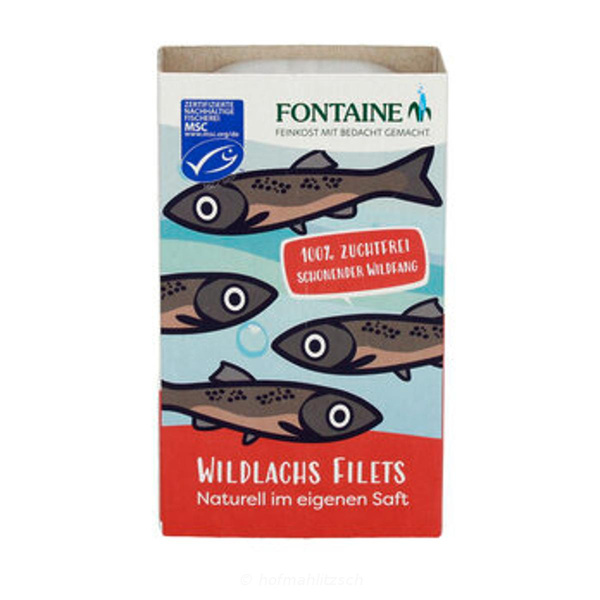 Produktfoto zu Wildlachsfilet naturell