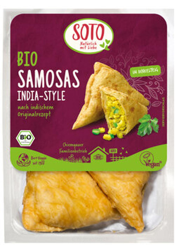Produktfoto zu Samosas (4 Stück)