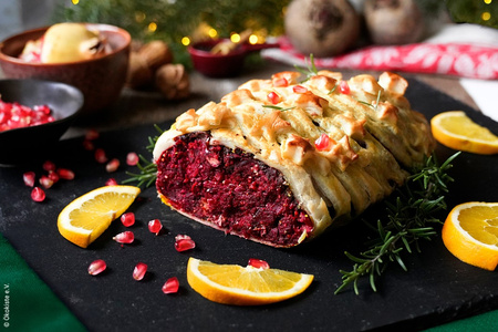 Rote Bete Strudel