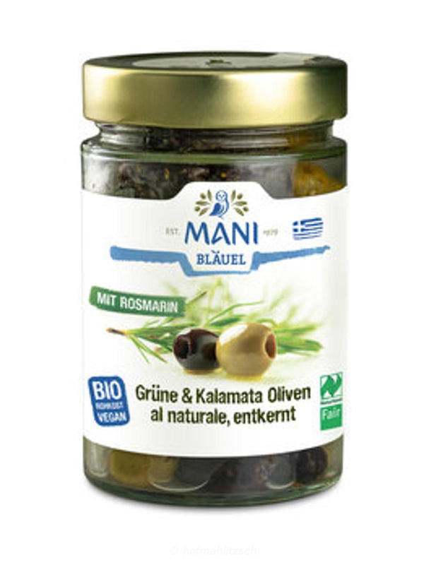 Produktfoto zu Grüne & Kalamata Oliven Rosmarin