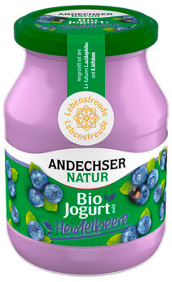 Produktfoto zu Heidelbeer-Cassis Joghurt