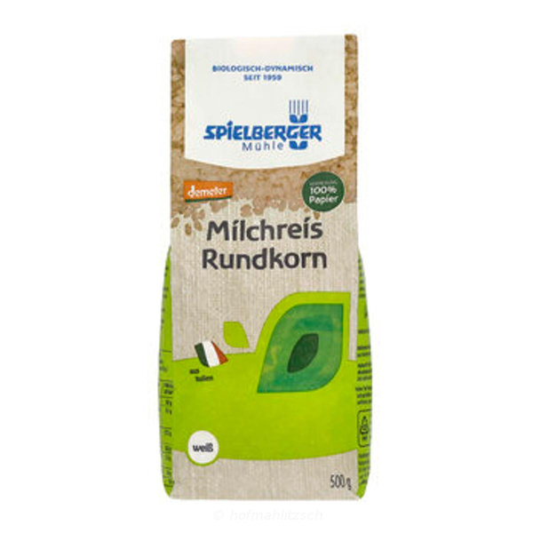 Produktfoto zu Milchreis Rundkorn weiß