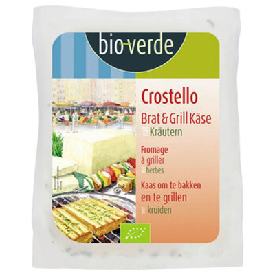 Produktfoto zu Crostello Grillkäse mit mediteranen Kräutern