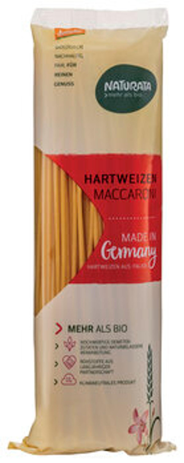 Produktfoto zu Hartweizen-Maccaroni lang hell