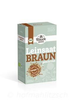 Produktfoto zu Leinsaat geschrotet