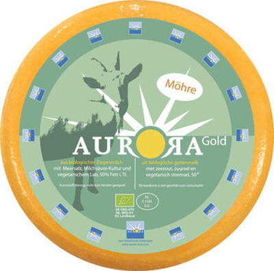 Produktfoto zu Aurora Gold Ziegengouda Möhre