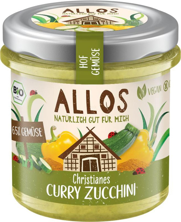 Produktfoto zu Hofgemüse Christianes Curry Zucchini