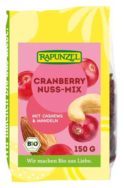 Produktfoto zu Cranberry-Nuss-Mix - mit Mandeln