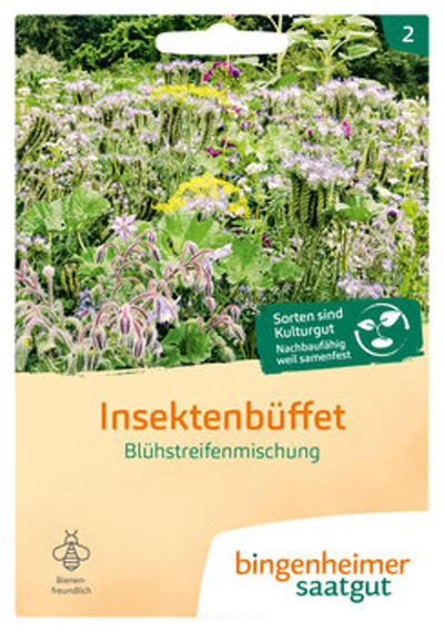 Produktfoto zu Insektenbuffet Blühstreifenmischung