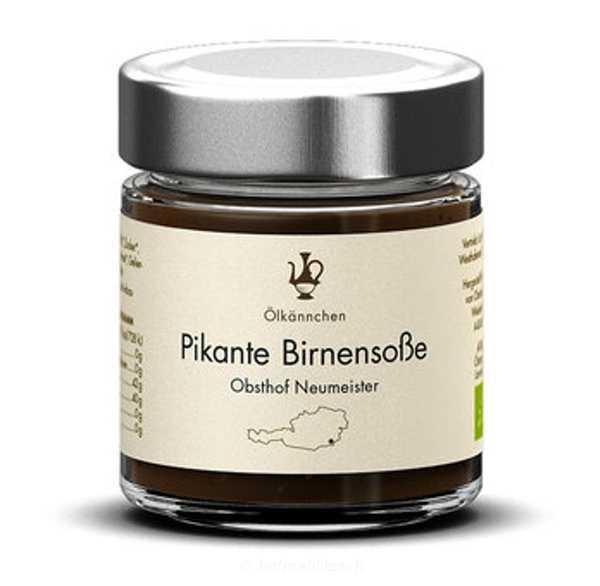 Produktfoto zu Pikante Birnensoße