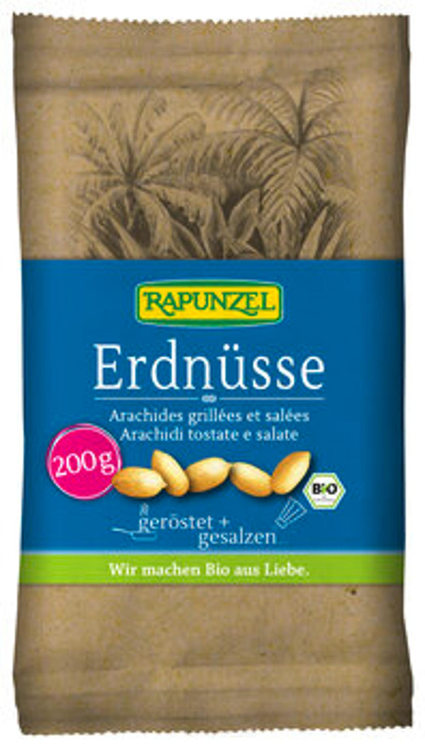 Produktfoto zu Erdnüsse geröstet, gesalzen