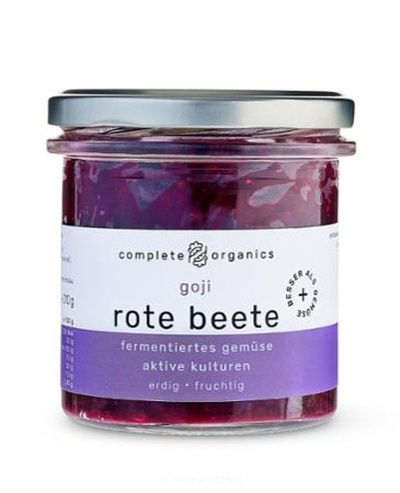 Produktfoto zu Rote Beete Kimchi mit Gojibeeren