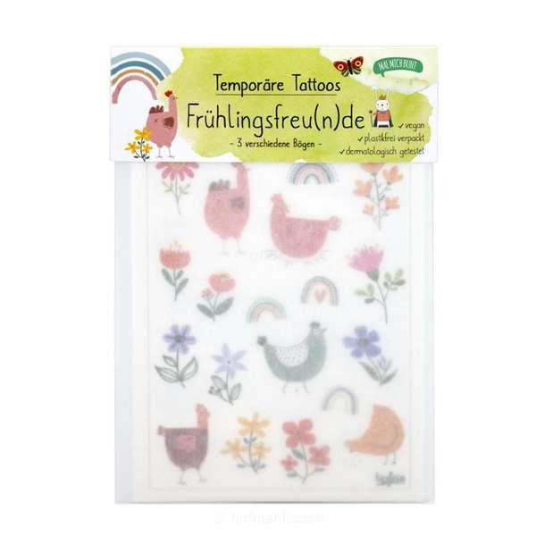 Produktfoto zu Tattoos Frühlingsfreu(n)de