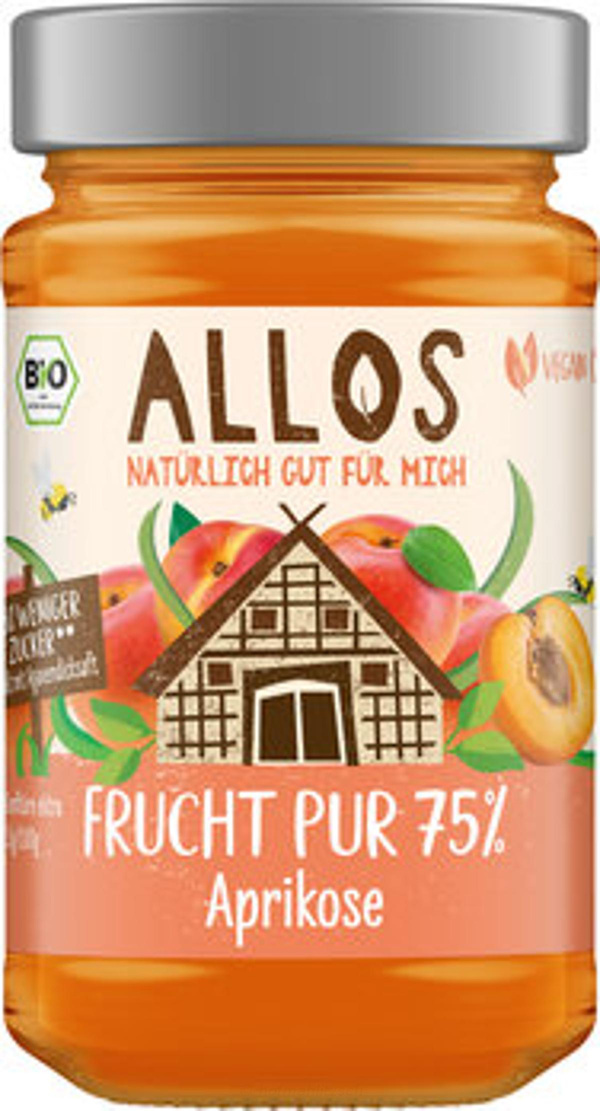 Produktfoto zu Frucht-Pur Aprikose