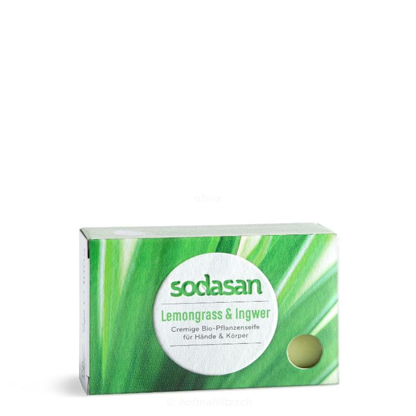 Produktfoto zu Stückseife Lemongrass&Ingwer