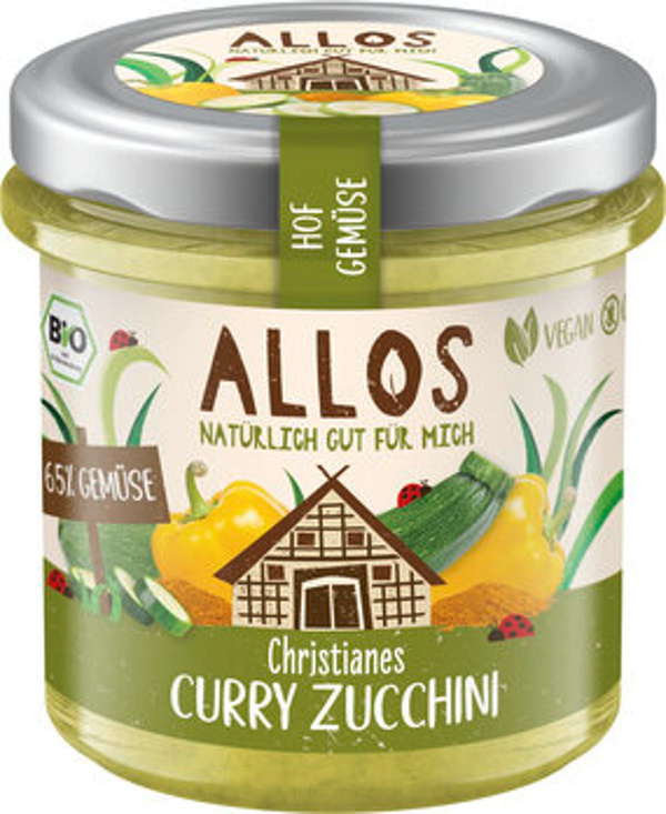 Produktfoto zu Hofgemüse Christianes Curry Zucchini