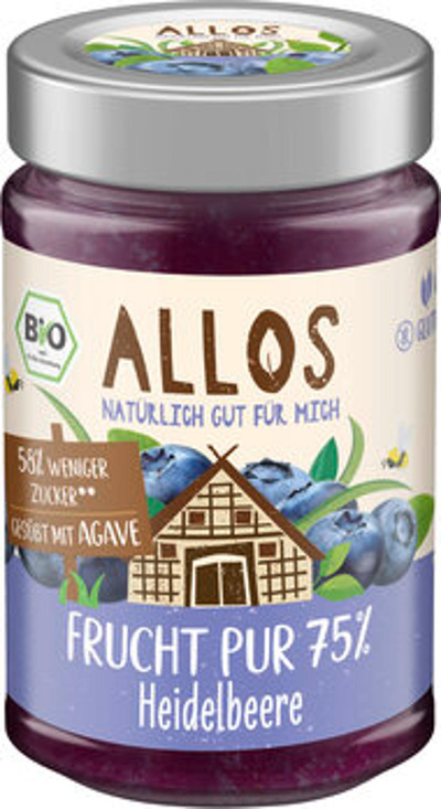 Produktfoto zu Frucht Pur Heidelbeere