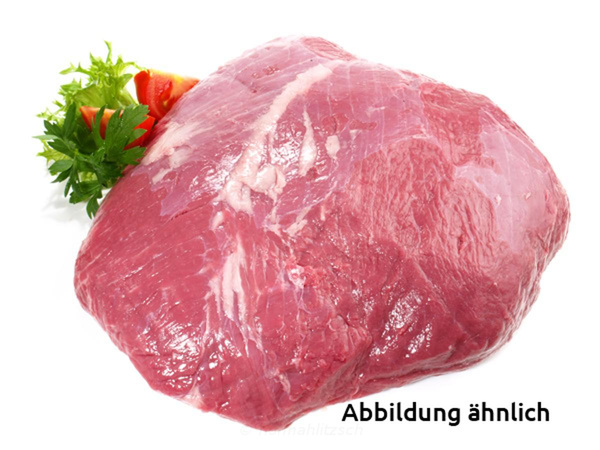 Produktfoto zu Hüfte groß am Stück vom Rind, ca. 0,8 kg