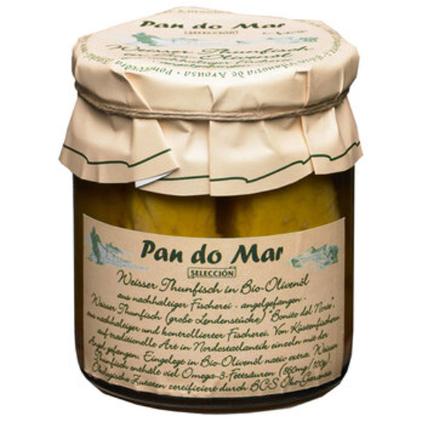 Produktfoto zu Weißer Thunfisch in Olivenöl