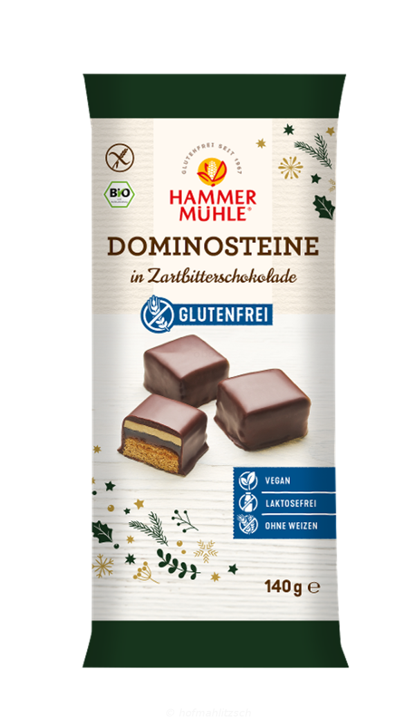 Produktfoto zu Dominosteine Zartbitter - glutenfrei