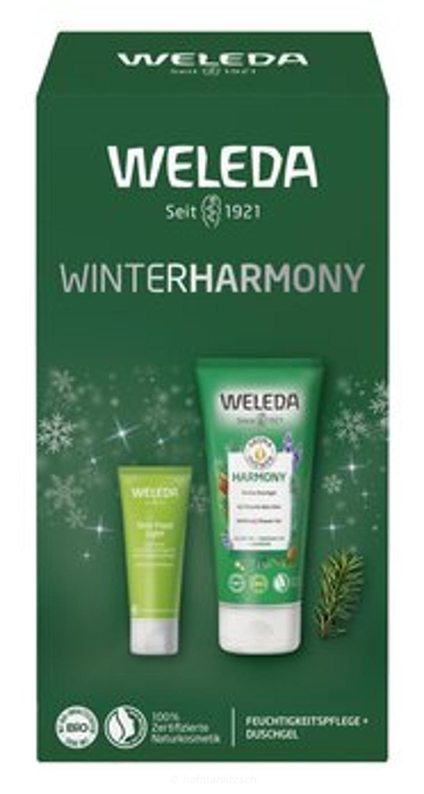 Produktfoto zu Weleda Winterharmony Geschenkset - Duschgel & Hautcreme