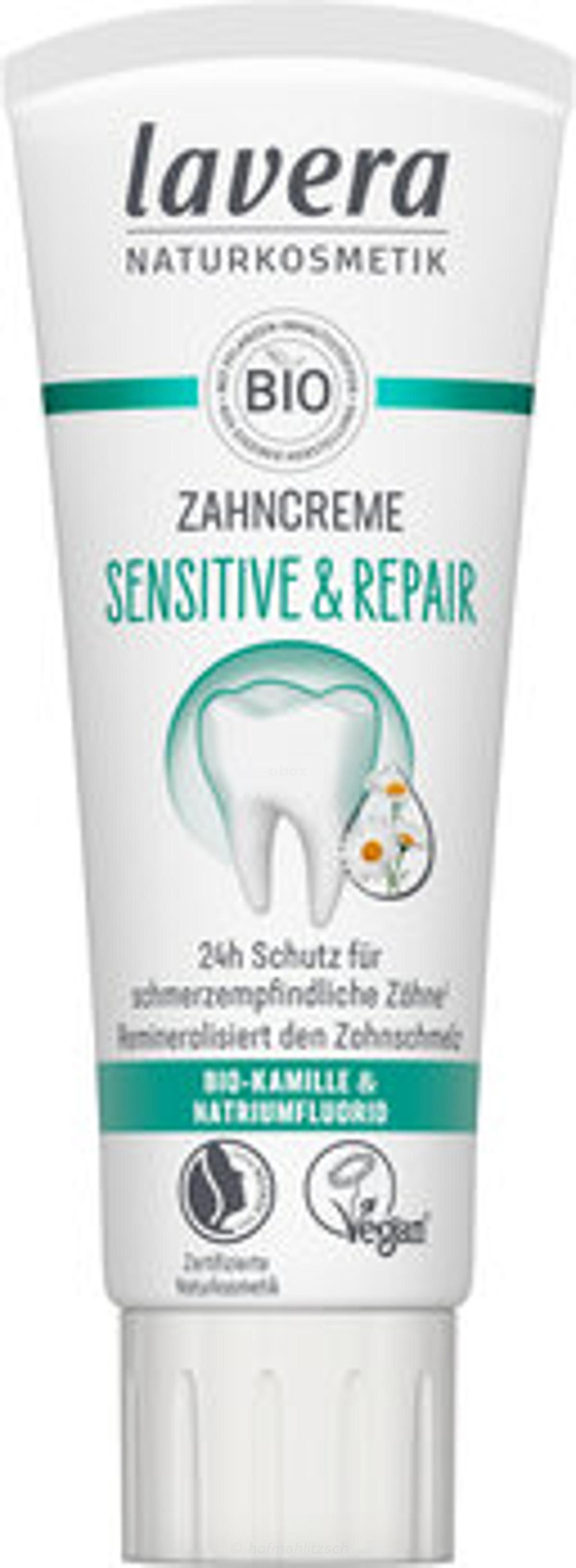 Produktfoto zu Zahncreme sensitiv & repair