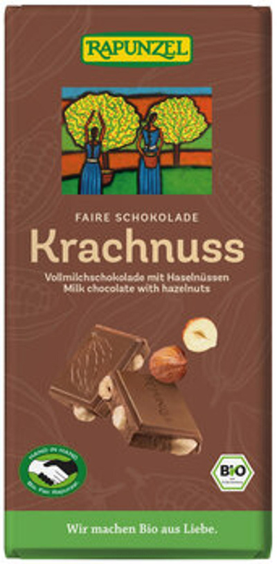 Produktfoto zu Krachnuss Vollmilchschokolade