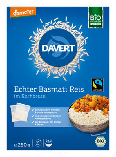 Produktfoto zu Basmati-Reis im Kochbeutel