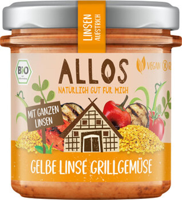 Produktfoto zu Gelbe Linse Grillgemüse