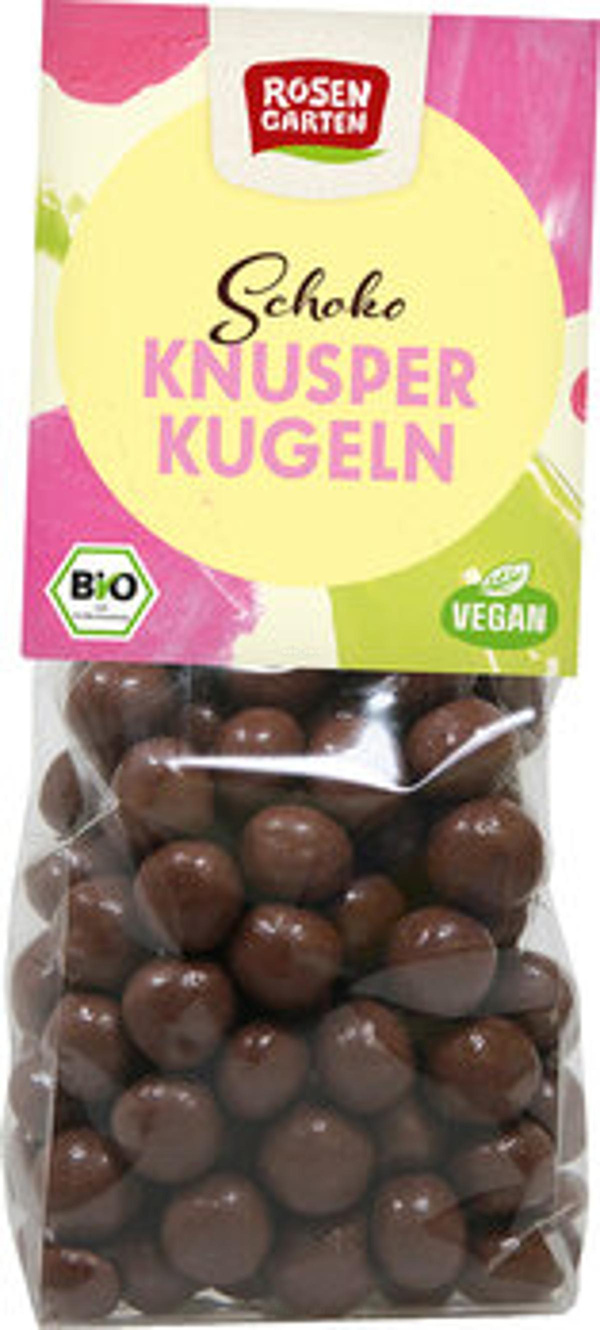 Produktfoto zu Vegane Schoko-Knusperkugeln