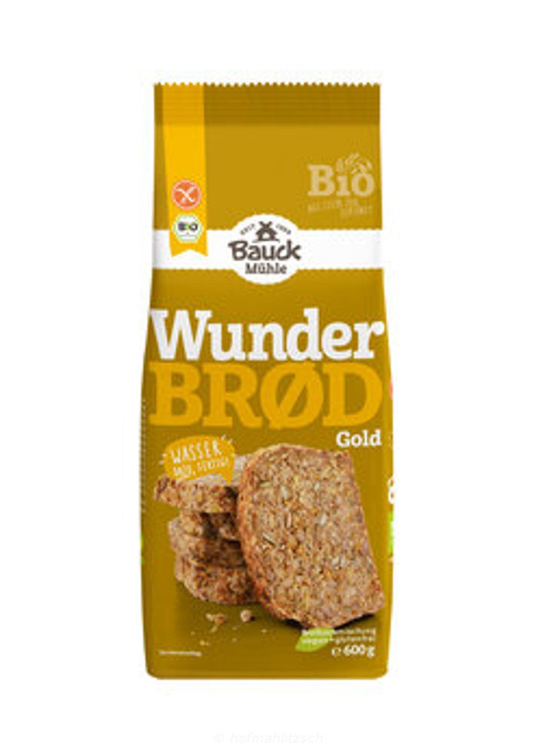 Produktfoto zu Wunderbröd Gold glutenfrei