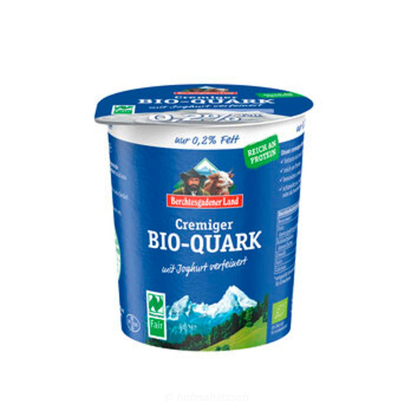 Produktfoto zu Cremiger Bio-Quark 0,2%