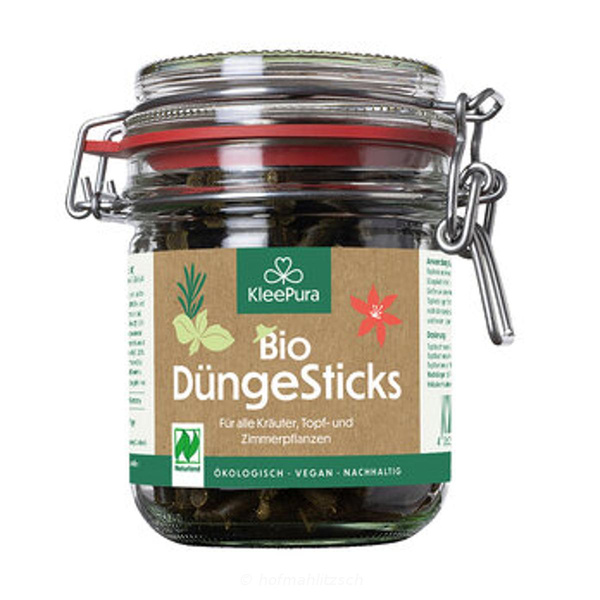 Produktfoto zu KleePura Düngestäbchen für alle Kräuter, Topf- und Zimmerpflanzen