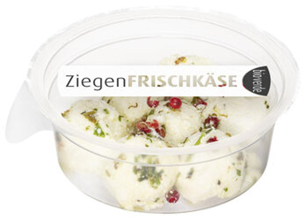 Produktfoto zu Ziegenfrischkäse Kugel