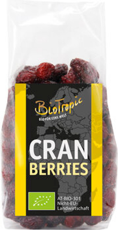 Produktfoto zu Cranberries getrocknet