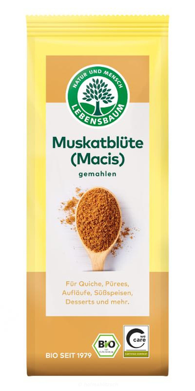 Produktfoto zu Muskatblüte, gemahlen (Macis)